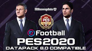 PES 2020 Legends Coach Pack 8.0 AIO by SoulBallZ (130 ML Coaches)