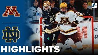 Minnesota vs Notre Dame | NCAA College Hockey | Highlights - March 07, 2025