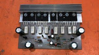 How to make an amplifier using transistor circuit