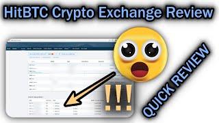 HitBTC Crypto Exchange Review 2022 (Is It Good, Safe, Legit or Dangerous And A Scam)?