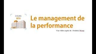 Le management de la performance. Cours bts