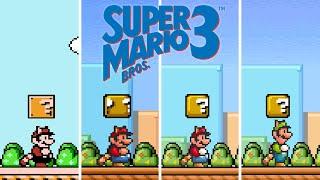 Super Mario Bros. 3  Versions Comparison  NES, SNES and GBA