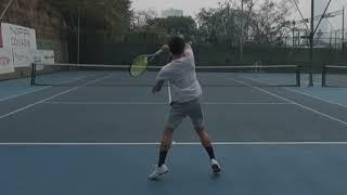 Tennis singles practice highlights | SCAA, HK | 20240401