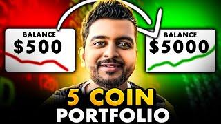 5 ALTCOINS COIN PORTFOLIO | 10 COIN TO WATCH | CRYPTO | ONDO | ARB | TIA | BITCOIN | CRYPTO BARTA