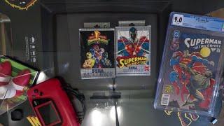 superman & power rangers unboxing & game play sega game gear