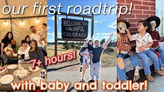 OUR FIRST ROADTRIP WITH A BABY + TODDLER (7+ HOURS!!)