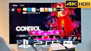 Control Ultimate Edition PS5 Pro Gameplay With LG Oled TV 4K (Quality 60FPS)