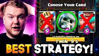 THE BEST TRIPLE DRAFT STRATEGY IN CLASH ROYALE TOURNAMENT!