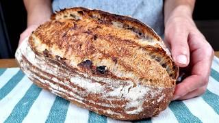 I don't buy bread anymore! The new perfect recipe for sourdough bread