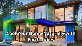 EARTH AIR TUNNEL  HOW IT WORKS  passive cooling technique #EcoTech