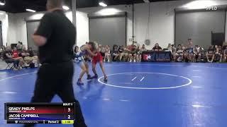 110 Lbs Round 1 (8 Team) - Grady Phelps, Tennessee Vs Jacob Campbell, Arkansas B078