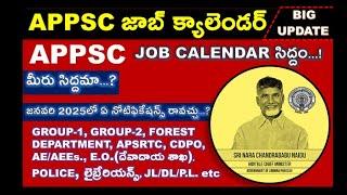 AP job calendar 2025 ఖాళీలు | AP job calendar update |Latest Govt Jobs in Telugu|APPSC Group2 #appsc