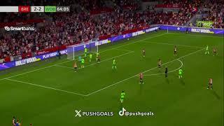 Goal: Mathias Jensen | Brentford 3-2 Wolfsburg