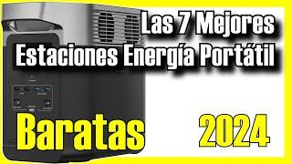  Las 7 MEJORES Estaciones de Energía Portátil BARATAS de Amazon [2024][Calidad/Precio] Camper