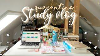 quarantine study vlog! | (10+ hours of productivity) 