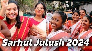 Bara Ghaghra Sarhul Julus 2024 || Sarhul Julus Ranchi