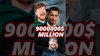 Ronaldo vs MrBeast: Who's Richer?