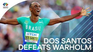 INSANE RACE! Dos Santos wins 400m hurdles title  | World Athletics Championships Oregon 22