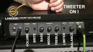 demo Hartke LH1000 bass amp HyDrive HX410 - test na E-MUZYK.net.pl