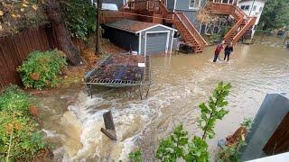 Atmospheric river unleashes heavy rain, flooding in Sonoma County