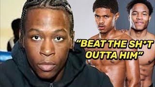 Keon Davis, SPARRED Shakur Stevenson & FOUGHT Kid Austin, says he'll "BEAT THE SH*T OUTTA HIM" EASY