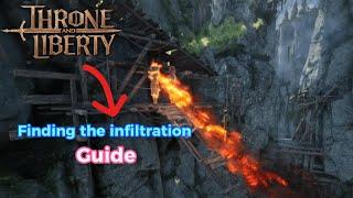 Finding the infiltration Guide - Throne And Liberty