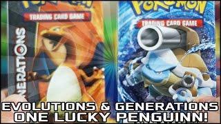 ONE LUCKY PENGUINN! Evolutions & Generations | Pokemon TCG Opening w/ ShadyPenguinn