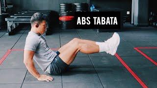 Latihan TABATA Dengan Fokus Di Otot Perut! 8 Menit Yang Intens 