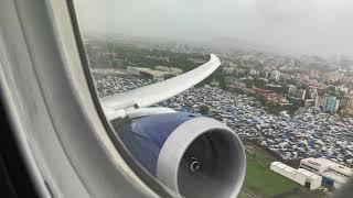 British Airways B787-9 | Monsoon Season HEAVY Takeoff from Mumbai