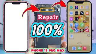 How To Fix iPhone 13 Pro Max White Screen ISSUES Working 100%#iphone13promaxwhitescreen