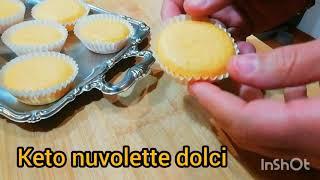 Keto nuvolette dolci si sciolgono in bocca, solo 3 ingredienti #velocissima #keto #dietachetogenica