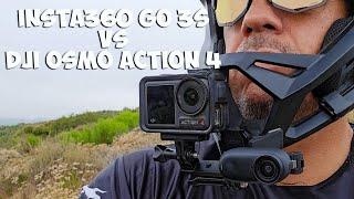 Insta360 GO 3S vs DJI Osmo Action 4 -  MTB Footage - Side by Side - 4k