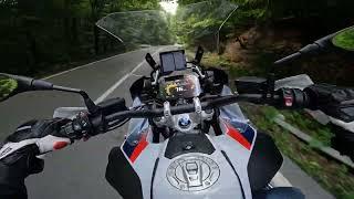 [POV] BMW R1250GSA Trophy - Test Ride | RAW Sound