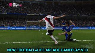 NEW FOOTBALL4LIFE ARCADE GAMEPLAY V1.0 - PES 2021 & FOOTBALL LIFE