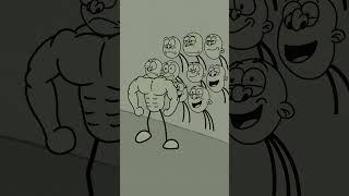 The body builder!  (4k memes) #shorts