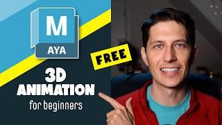 Free 3D Animation Course Maya Tutorial for Beginners