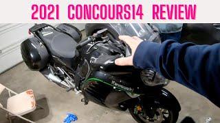 2021 Kawasaki Concours 14 Review after a 4108 ml Trip