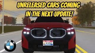 NEW UNRELEASED CARS COMING TO GREENVILLE ROBLOX