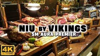 [4K] Ultimate Luxury Buffet at NIU by VIKINGS at SM AURA PREMIER!