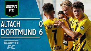 Erling Haaland & Giovanni Reyna shine in Borussia Dortmund's 6-0 win vs. Altach | ESPN FC Highlights