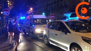 ARCHIVE. Manifestation spontanée pour soutenir les accusés du Quai de Valmy (11 octobre 2017, Paris)