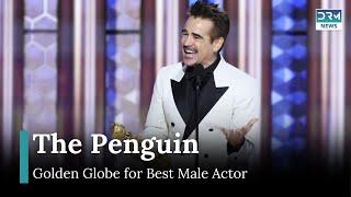 The Penguin’s Colin Farrell Takes Home Golden Globe for Best Male Actor | AA1G