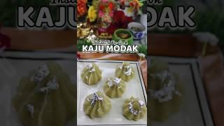 Kaju Modak| Instant Kaju Modak| मोदक रेसिपी- काजू मोदक @desi.dish.diaries111 #modak #kajumodak