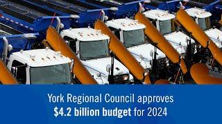 York Region 2024 Budget