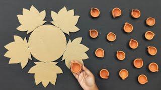 Beautiful Diya Stand Making Idea/Best Out Of Waste/Diwali Decoration Ideas/Home Decoration