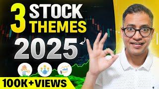 3 Stock Market Sectors can make you Richer in 2025? |  Rahul Jain #stocks #2025 #invest