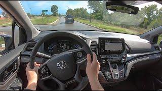 2021 Honda Odyssey Elite - POV Test Drive (Binaural Audio)