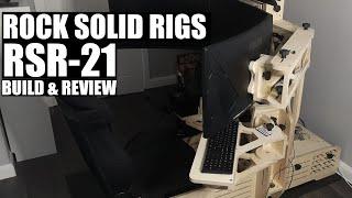 A wooden Sim Rig that's as strong as 8020? | Reviewing the Rock Solid Rigs RSR-21