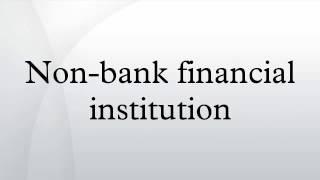 Non-bank financial institution