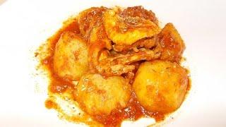 Potato Stew with Chicken Wings